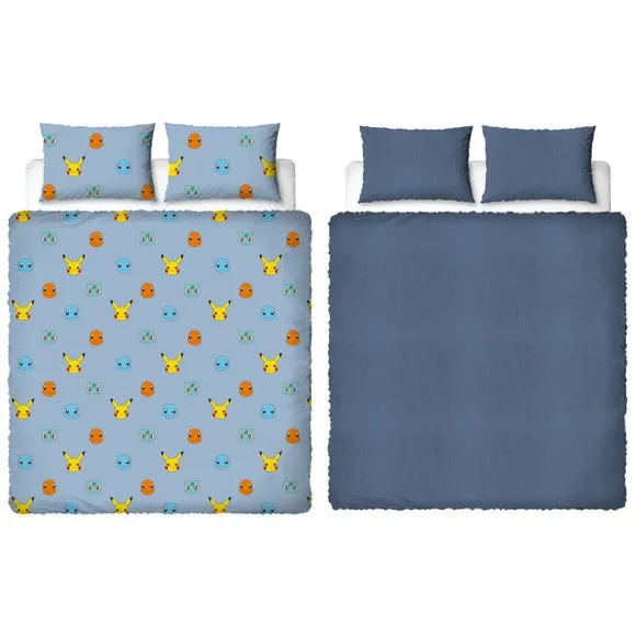 Pokemon Snuggle Fleece Duvet Cover & Pillowcase Set 5