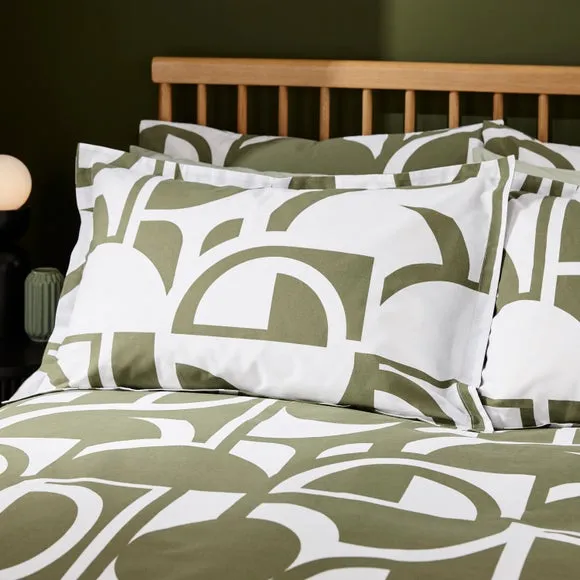 Brixton Modern Polycotton Oxford Pillowcase 2