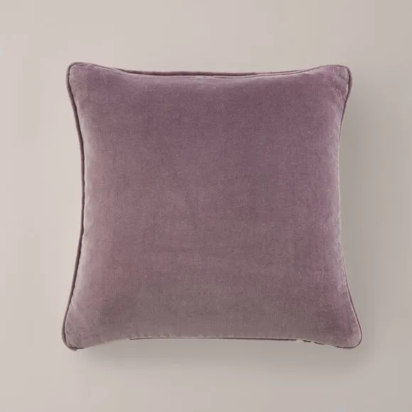 Clara Cotton Velvet Square Cushion 2