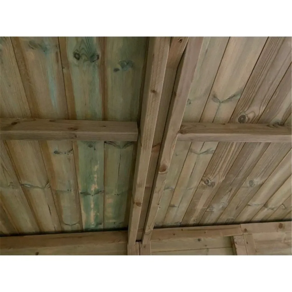 Marlborough 14 x 8 Reverse Premier Pressure Treated Apex Workshop in Natural 5
