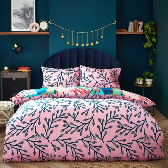Furn. Coralina King Duvet Cover Set Cotton Multi, Multi 3