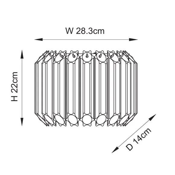 Vogue Victoria Wall Light 6