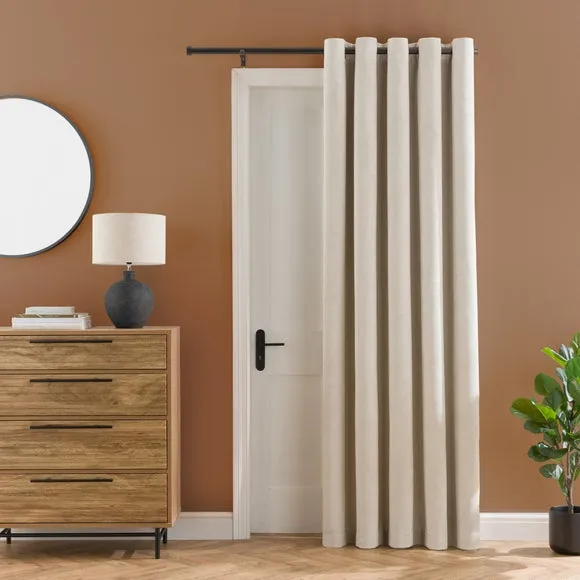 Genoa Blackout Eyelet Door Curtain 2