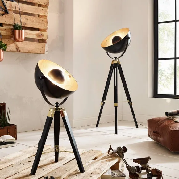 EGLO Covaleda Uplighter Tripod Floor Lamp 4