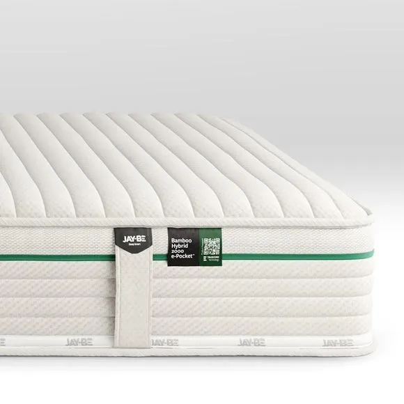 Jay-Be Natural Bamboo 2000 Pocket Hybrid Mattress 3