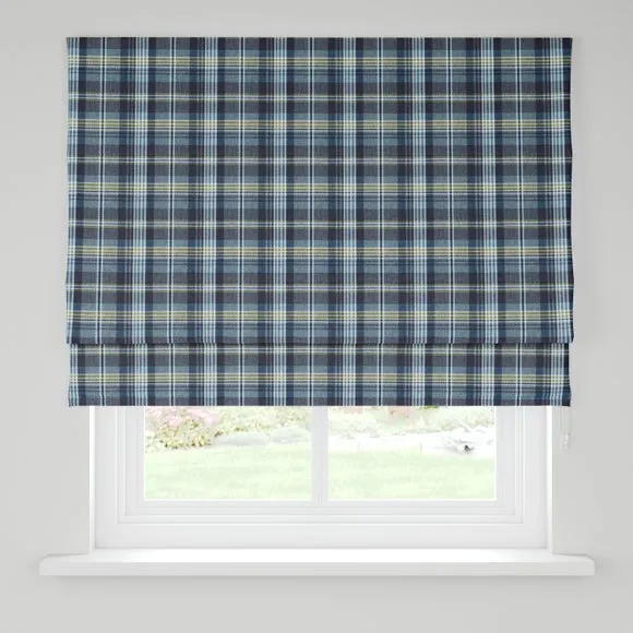 Kenmore Check Roman Blind 3