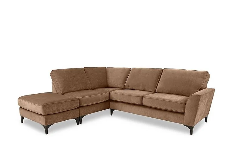 Primrose Classic Back Left Hand Facing Corner Sofa with Footstool