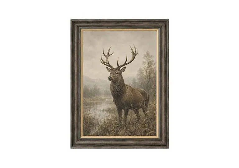 Moorland Stag Framed Wall Art - Home Accessories - In Time for Christmas