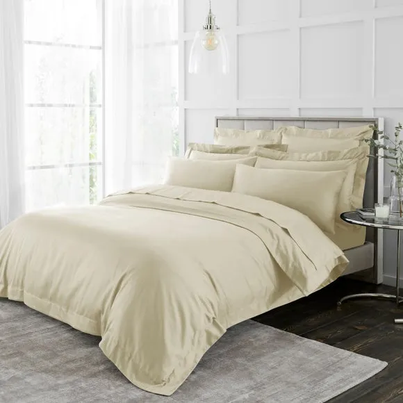 Hotel 230 Thread Count 100% Cotton Sateen Duvet Cover 2