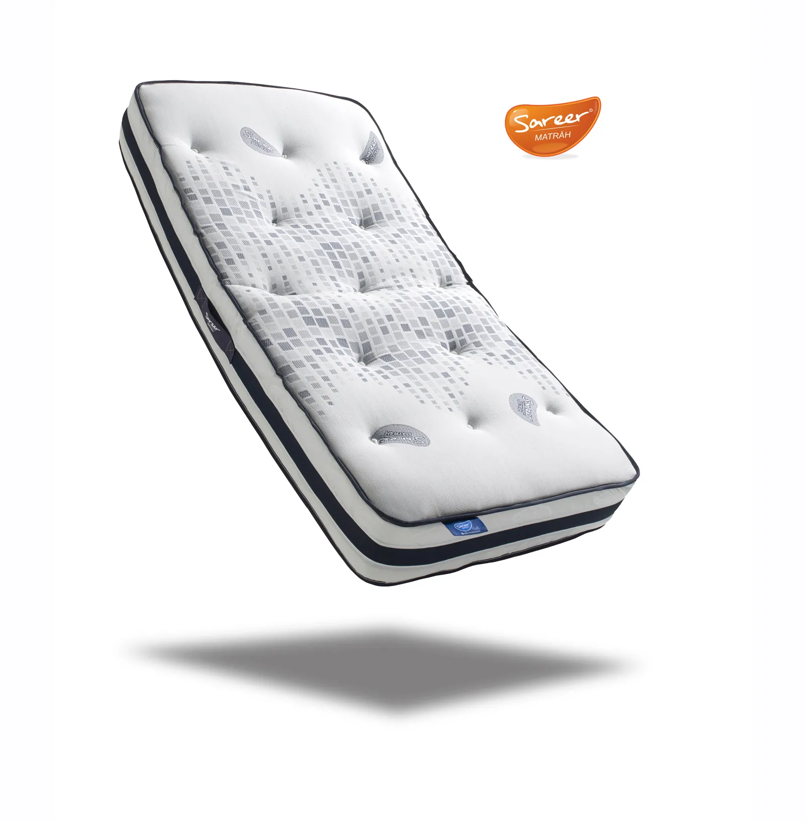 Sareer Furniture Limited Gel Coil Mattress in White 2