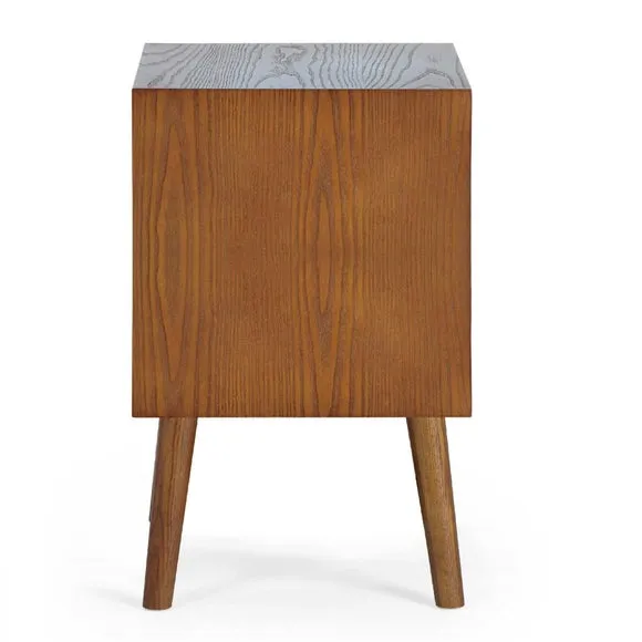Lowry 2 Drawer Bedside Table 4