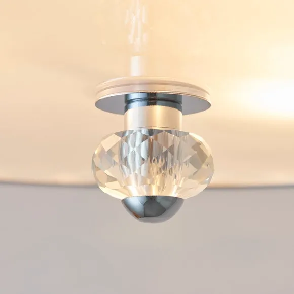 Vogue Hudson 3 Light Semi Flush Ceiling Light 6