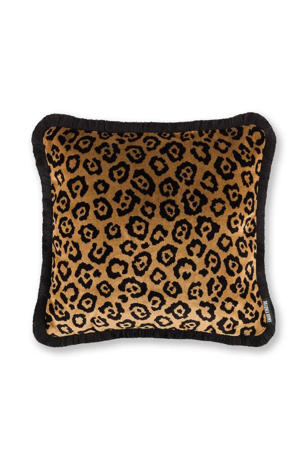 Luxe Velvet Leopard Cushion