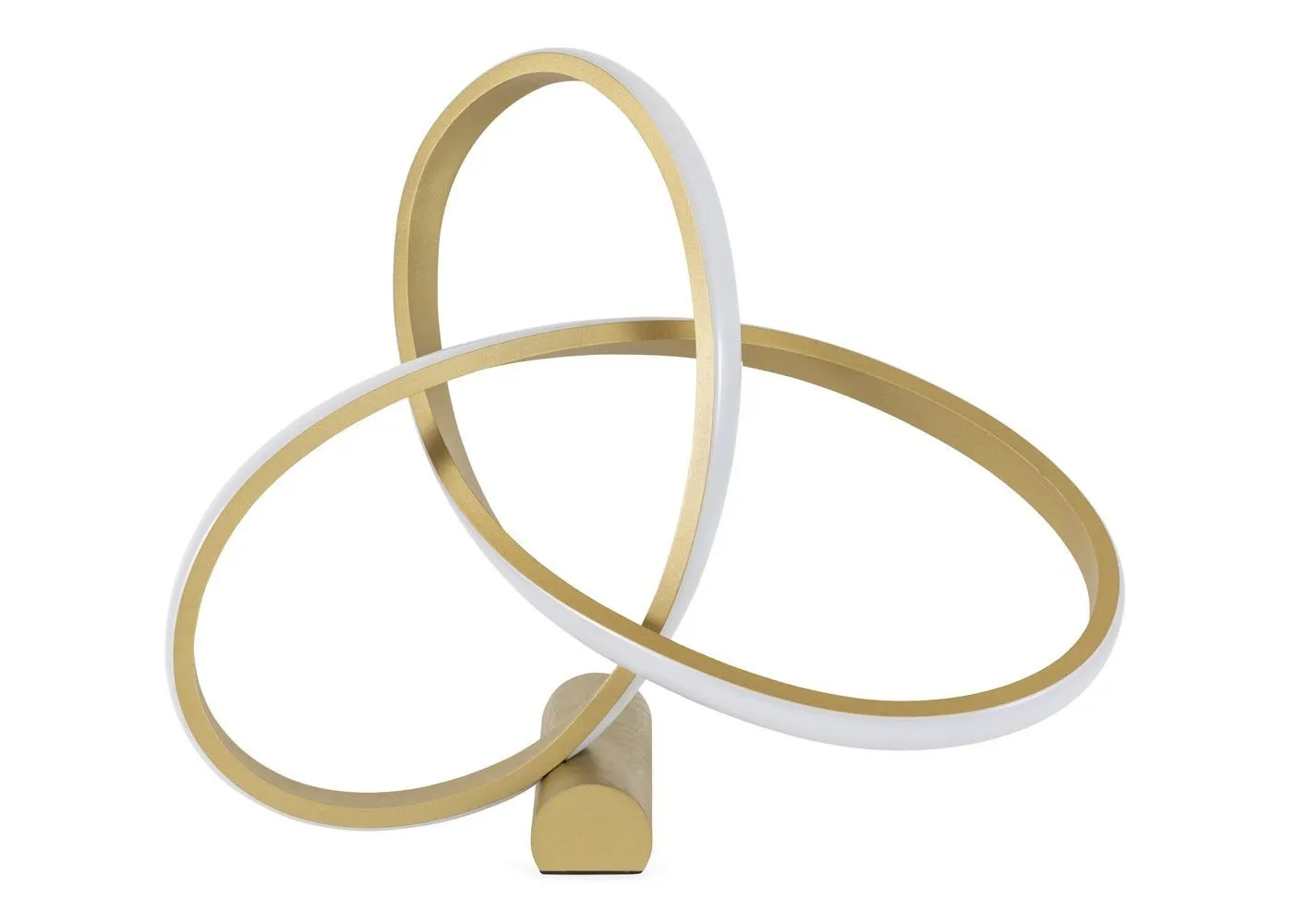 Heal's Ribbon LED Table Lamp Satin Gold 2