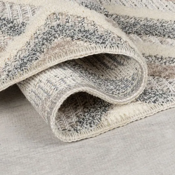 Beckett Washable Geometric Rug 3