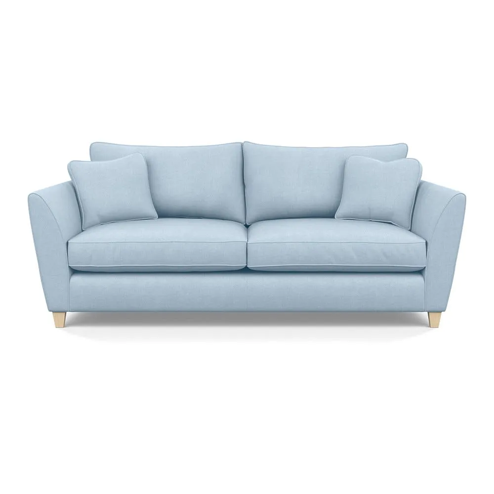 Heal's Torino 4 Seater Sofa Capelo Linen-Cotton Sea Shanty Natural Feet 1