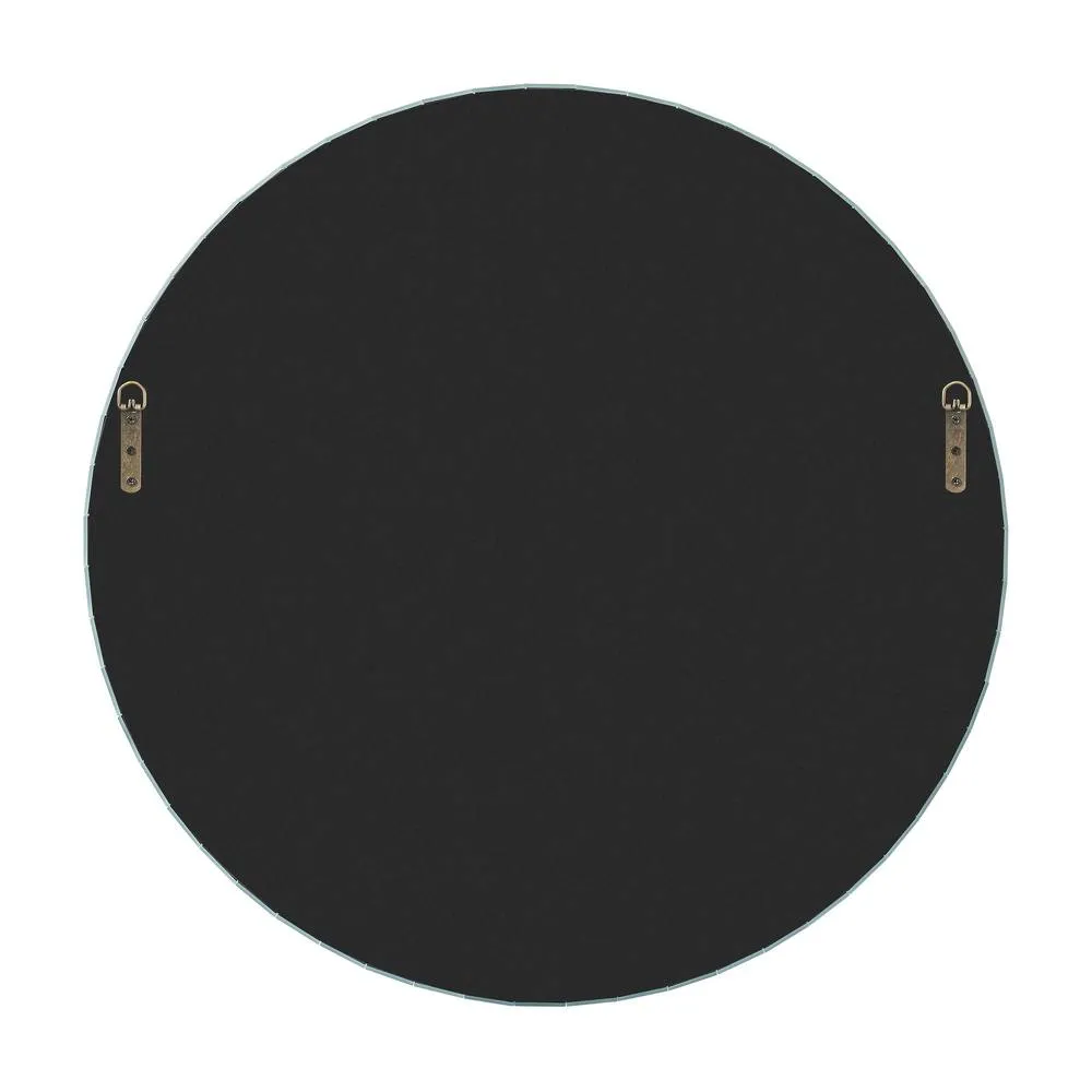 FurnitureboxUK Disco Medium Glam Round Wall Mirror in Clear 4