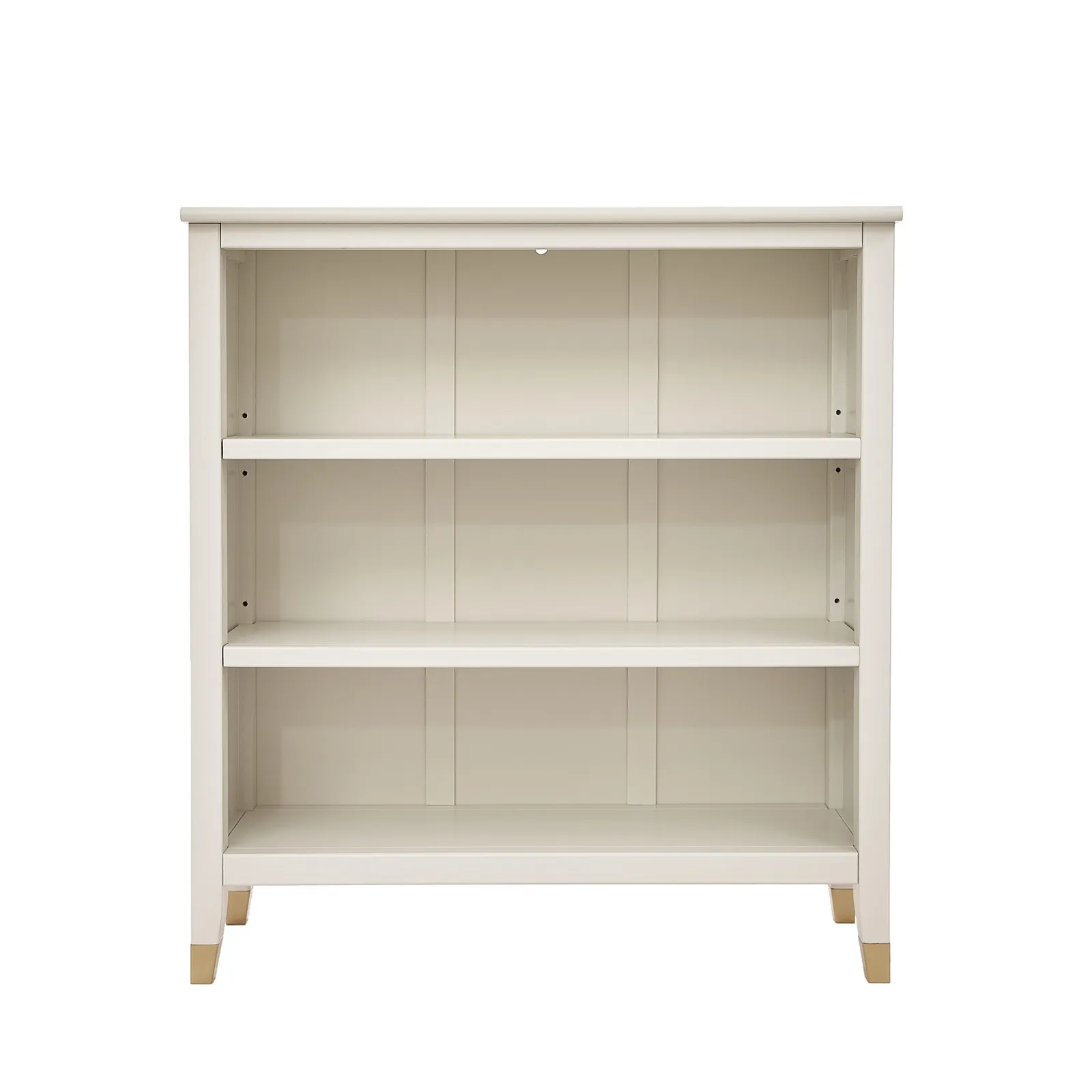 Cabinet Bits Palazzi 3 Tier Bookcase H97 W89 D25cm in Off-White 3
