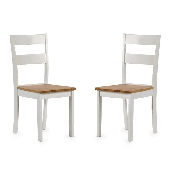 Linwood Set Of 2 Dining Chairs, Rubberwood 2