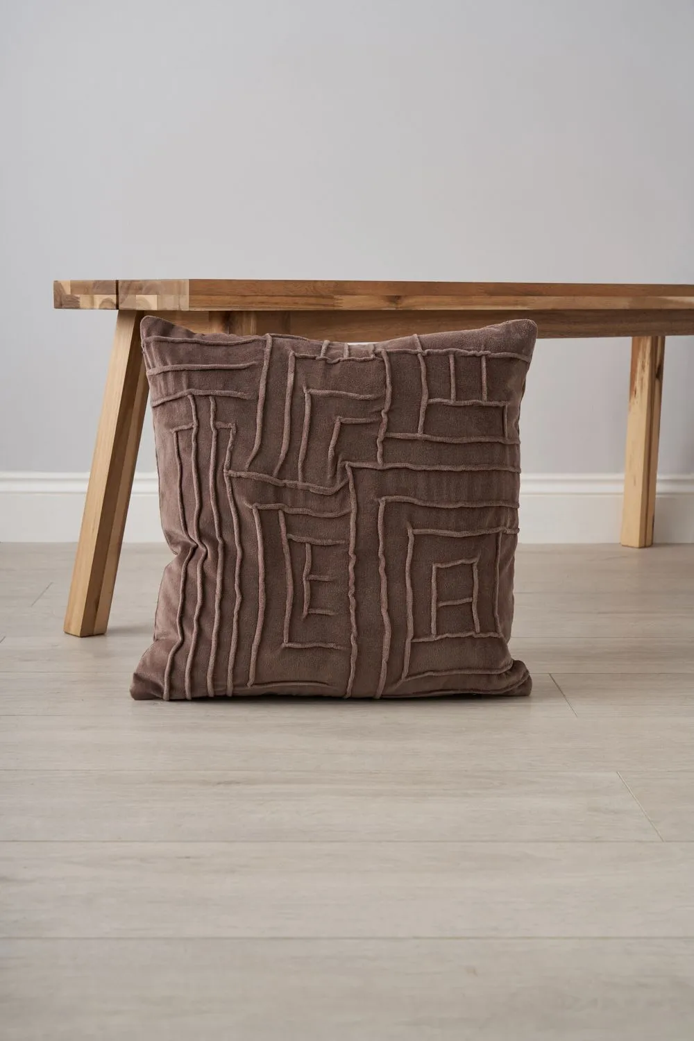BHS Genevieve Cushion in Taupe