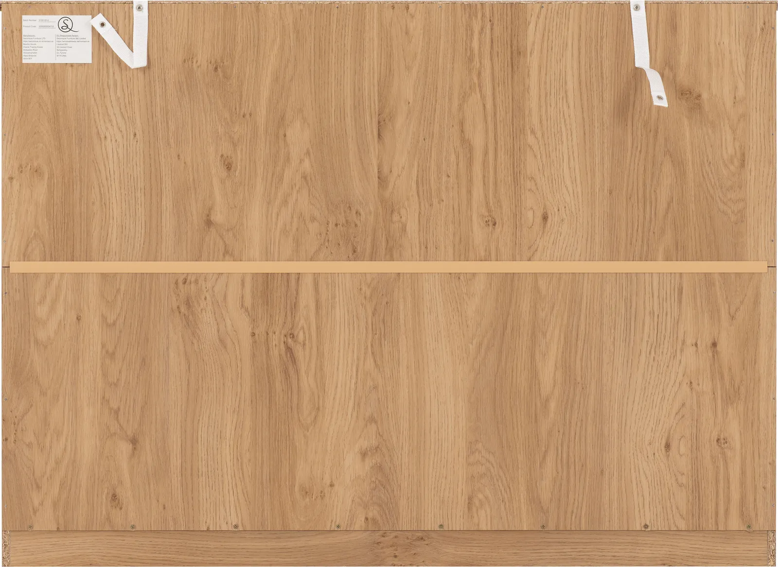 Seconique Dakotia 6 Drawer Chest in Light Oak 6