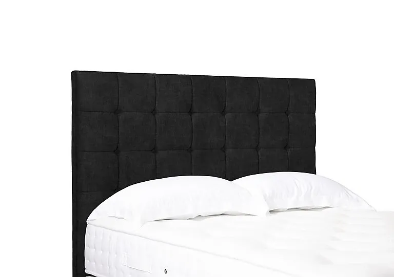 Artisan Collection Kaito High Floor Standing Headboard - Super King - Smokey Quartz