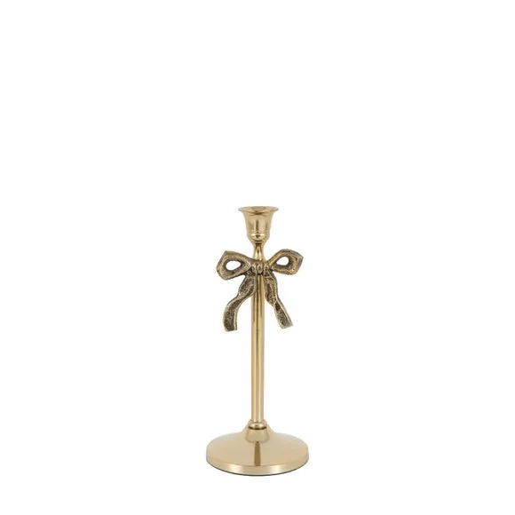 Festive Bow Candlestick Holder 4