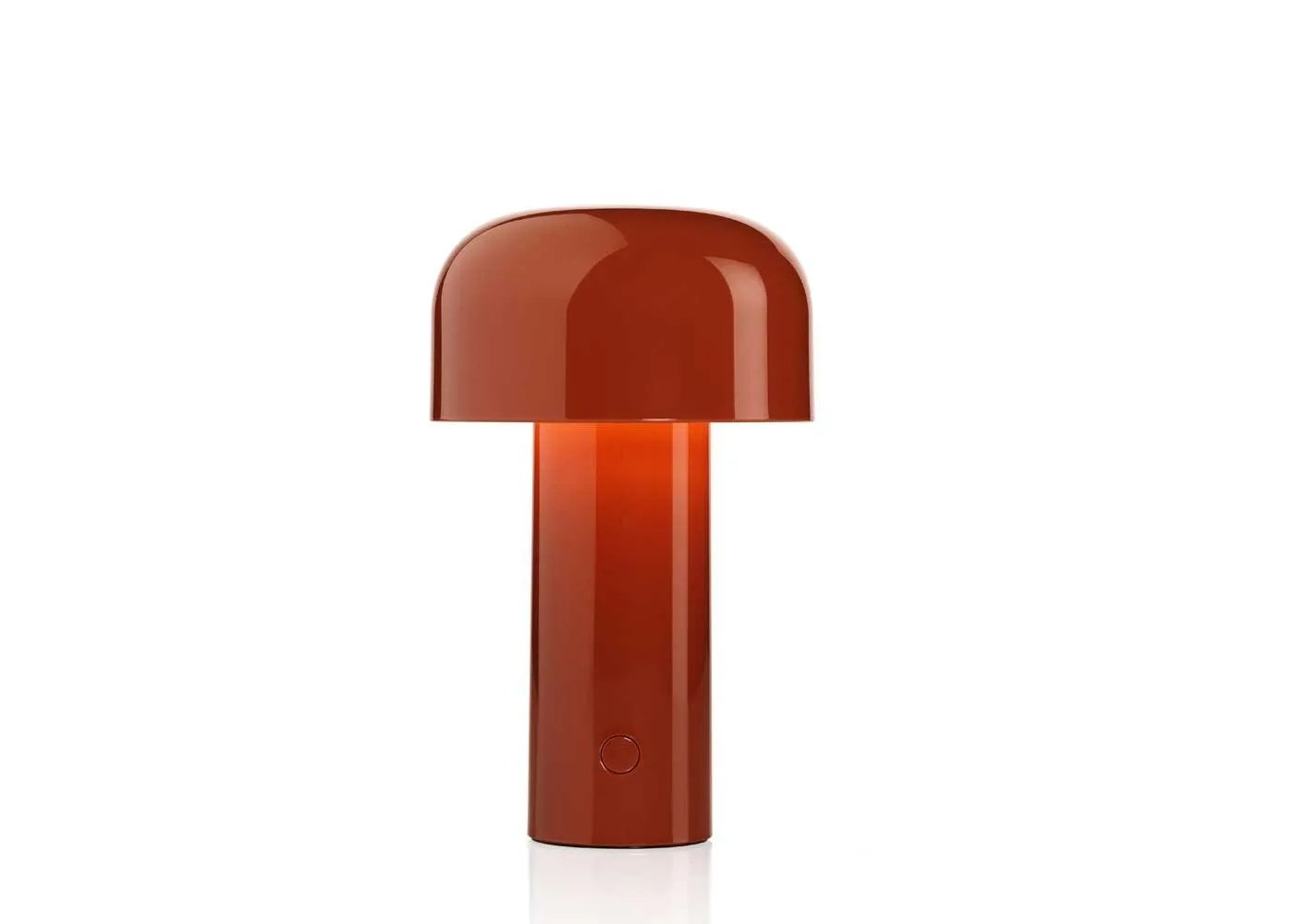 Flos Bellhop LED Portable Table Lamp Brick Red 1