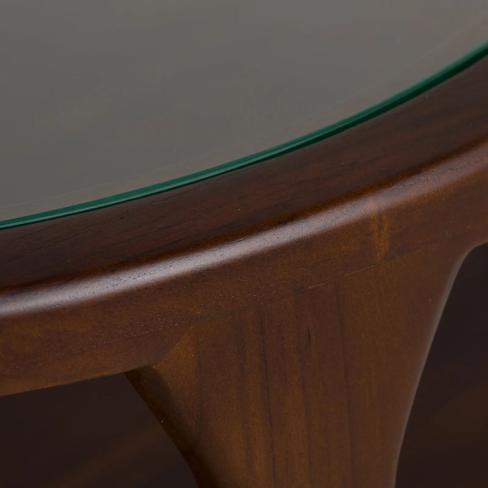 Meeru Wood Coffee Table 122X65X43.5 Cm, Round, Brown | Barker & Stonehouse 4