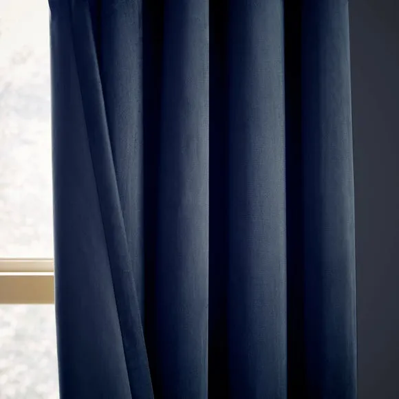 Luxe Velour Eyelet Curtains (Blackout Available) 5