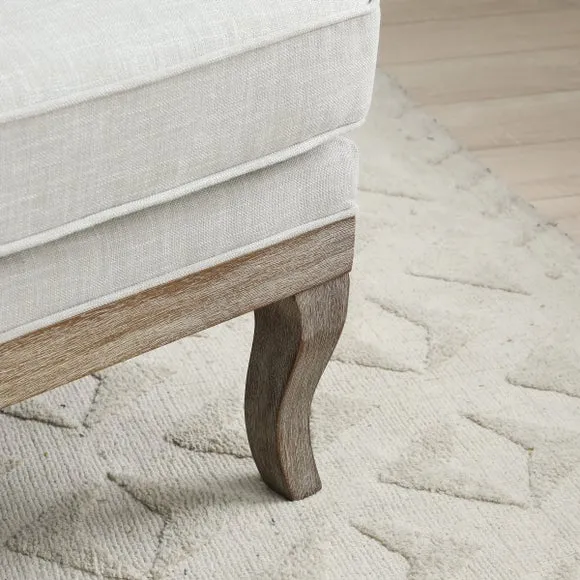 Esme Cream Linen Chair 5