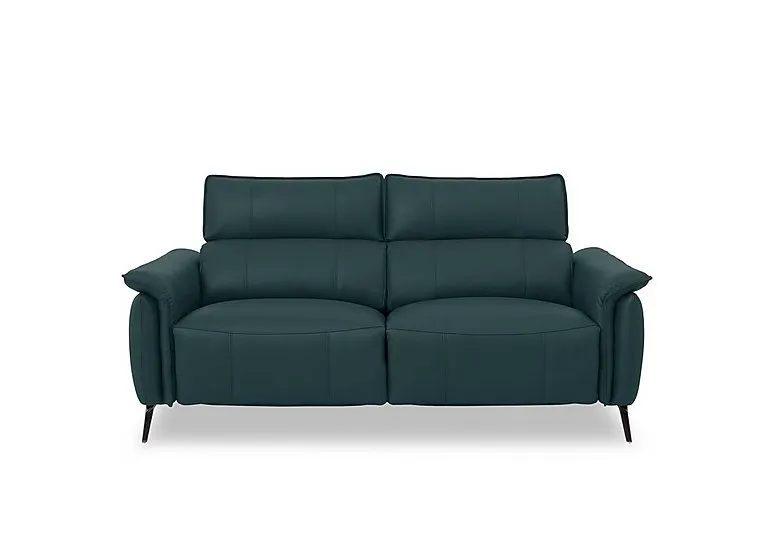 Jude Leather 3 Seater Power Recliner Sofa with Power Headrests, Power Lumbar and Heated Seats