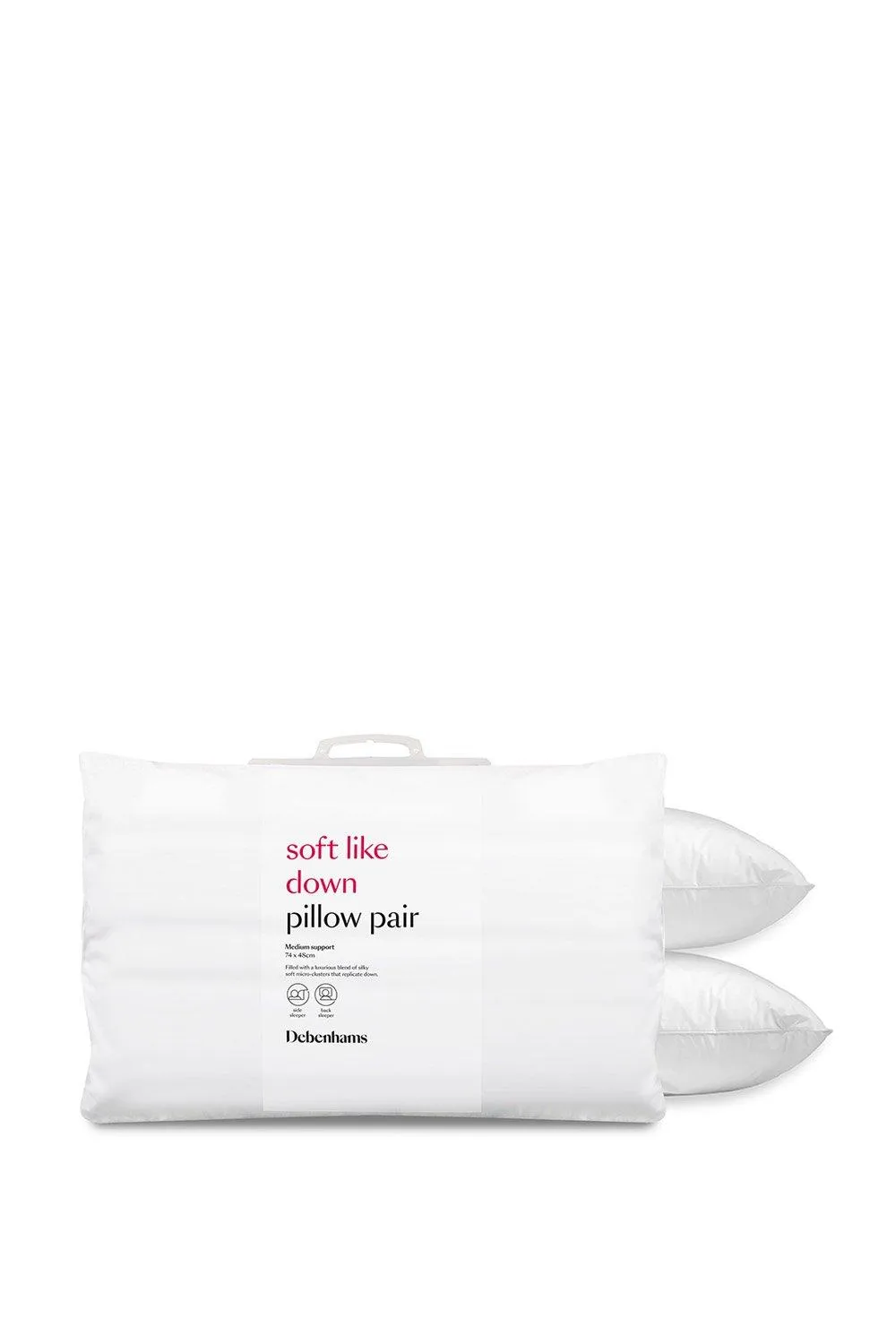 Soft Like Down Pillow Pair