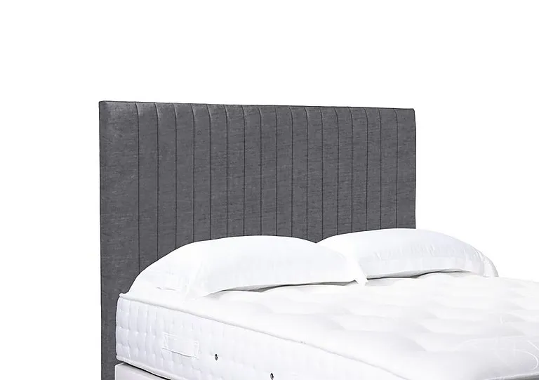 Artisan Collection Cadenza High Floor Standing Headboard - Single - Aston Steel