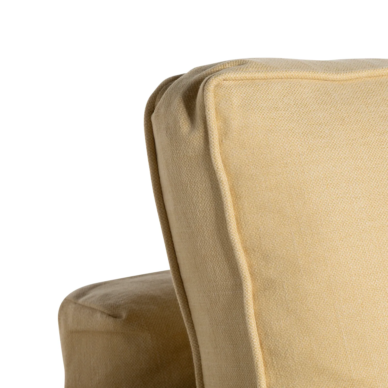 Berkeley Medium Sofa, Yellow Fabric | Barker & Stonehouse 4
