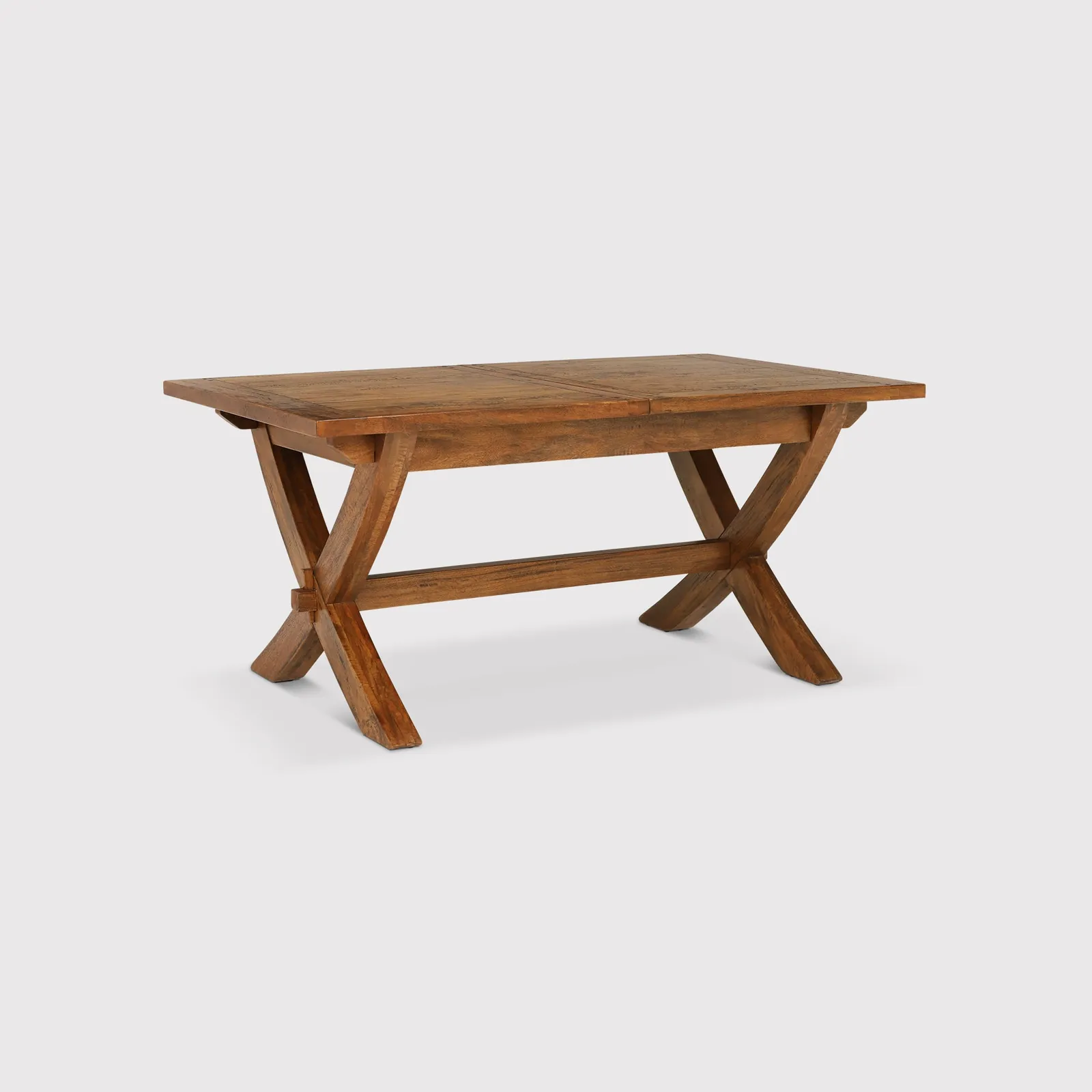 New Frontier X Leg Extending Dining Table, Mango Wood | Barker & Stonehouse