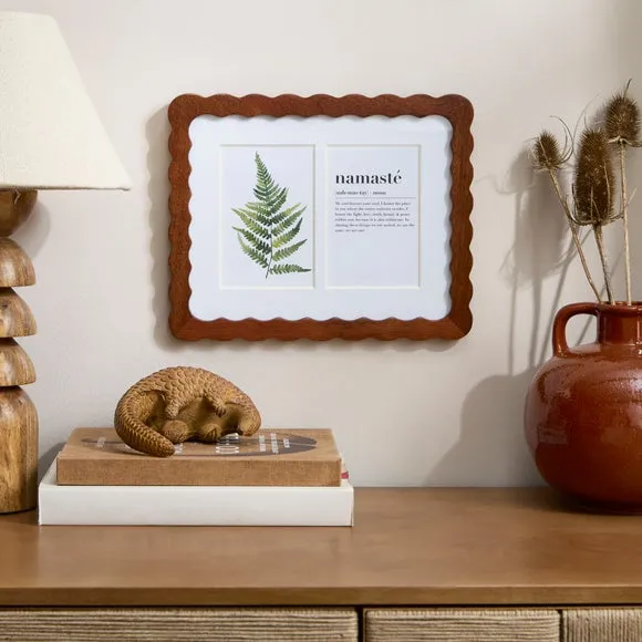 Mango Wood Wiggle Multi Photo Frame 1