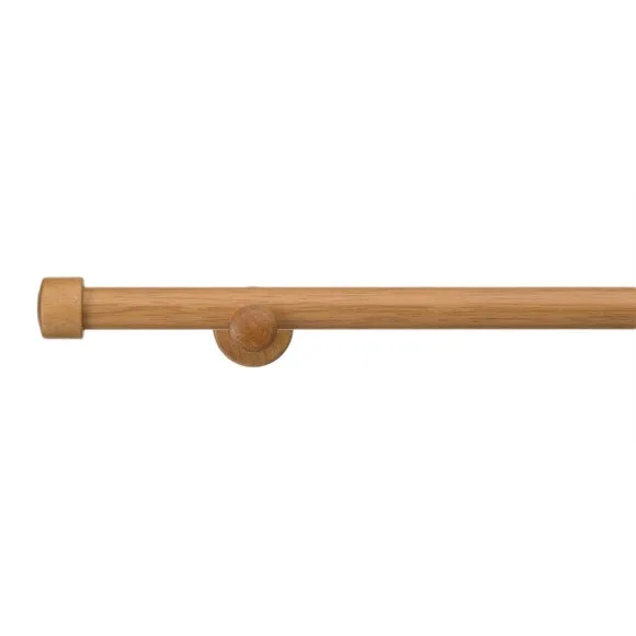 Trinity Wood Curtain Pole 1