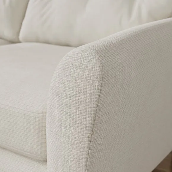 Sven Soft Texture Chenille Large Corner Chaise Sofa 4