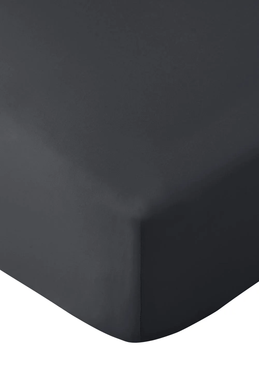 Catherine Lansfield So Soft Non-Iron Microfibre 30cm depth Fitted Sheet in Black 3