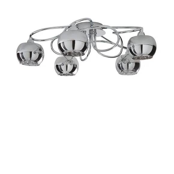 Seychelles 5 Light Flush Ceiling Light 5