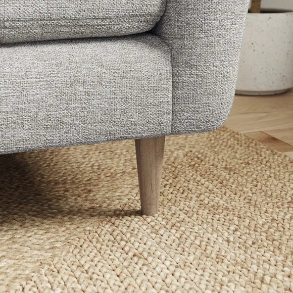 Sven Tonal Weave 4 Seater Sofa 5