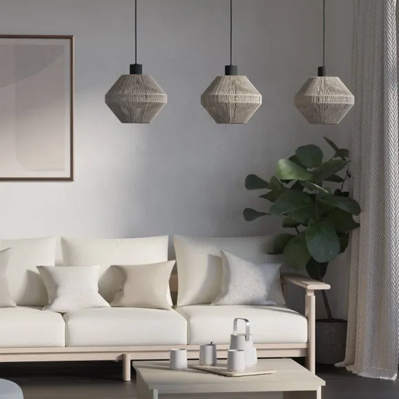 EGLO Midsumer 3 Light Adjustable Pendant Lights 2