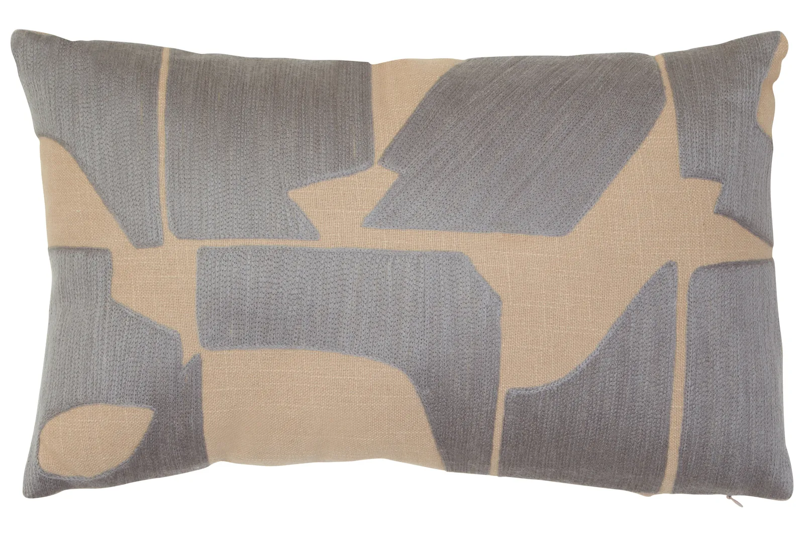 Orsina Bosie Ozella Natural & Black Cushion in Grey