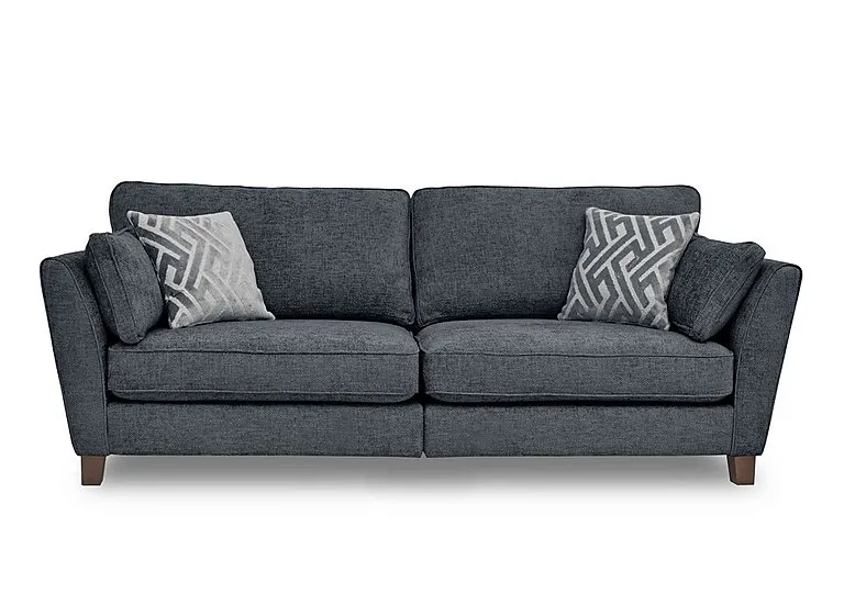 Tabitha 4 Seater Split Frame Sofa - Navy