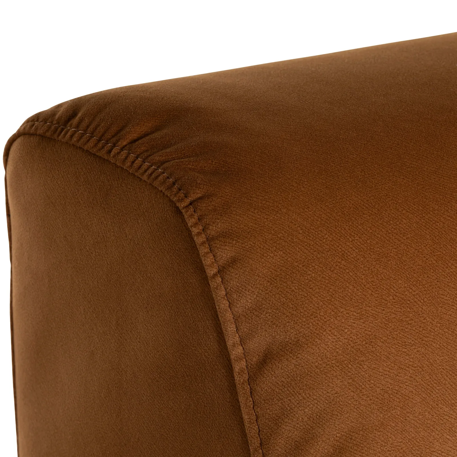 Kerren 2.5 Seater Power Recliner Recliner Sofa, Orange Fabric | Barker & Stonehouse 6