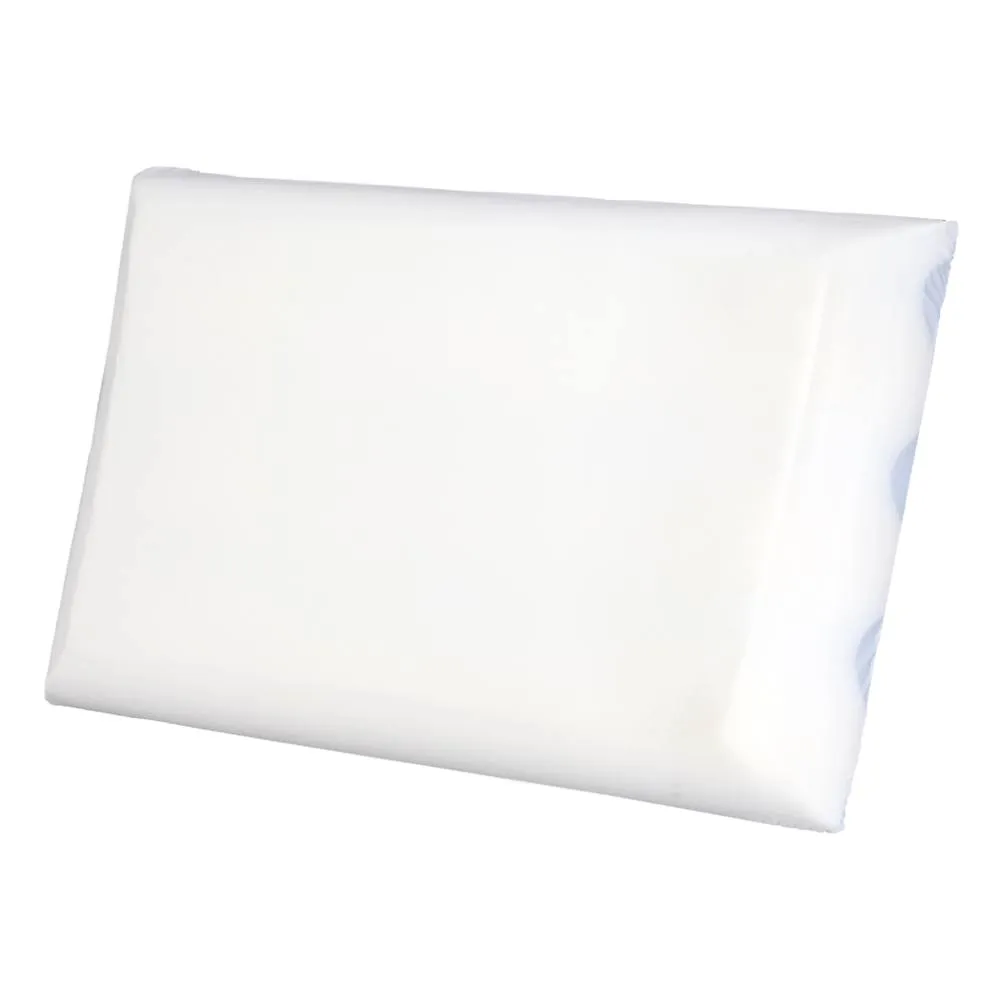 Lavio Memory Foam Pillow Contour Orthopedic Neck Support 2Side 2 Firmness in White