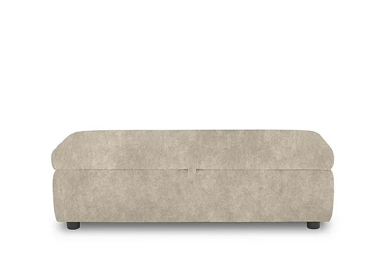 Tyrell 150cm Fabric Blanket Box - Cream
