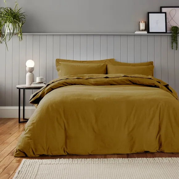 Soft & Cosy Luxury 100% Brushed Cotton Standard Pillowcase Pair 3