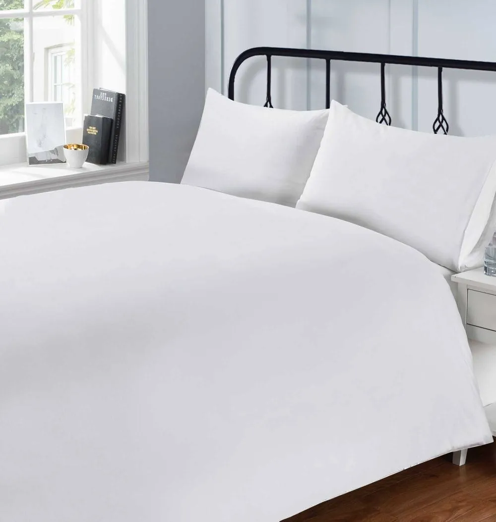 Rapport Home Primrose Hill Pillowcase 200 Thread Count Pair (75x50 cm) in White 2